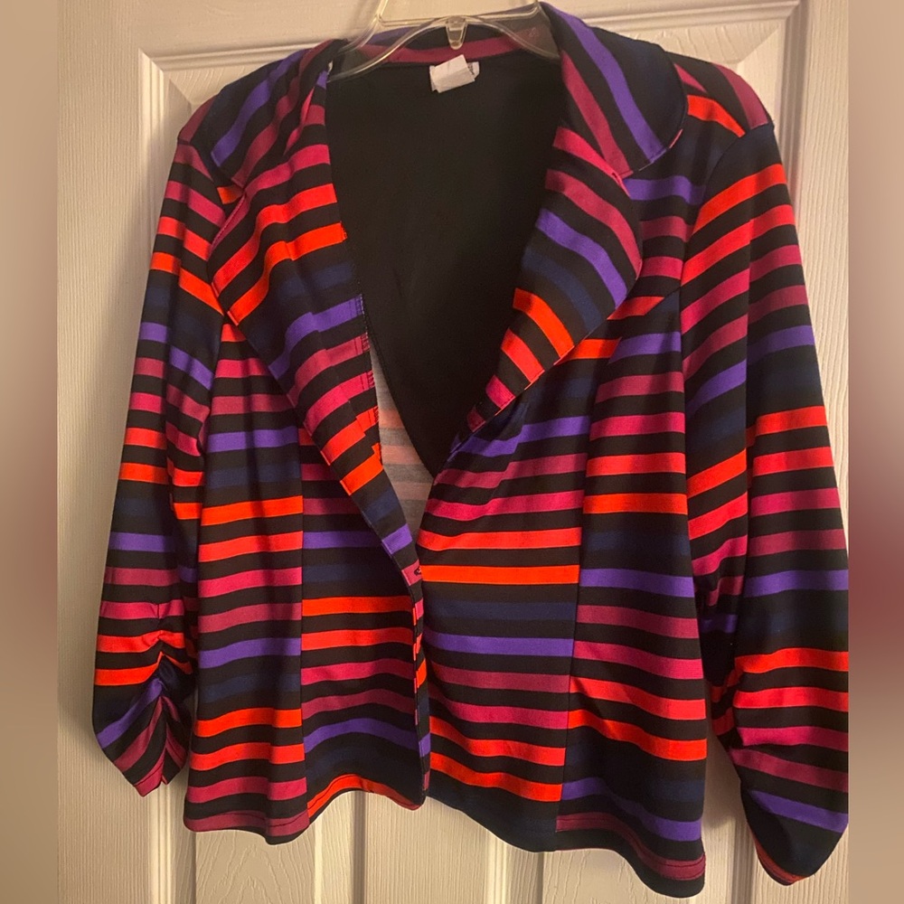 Striped Multicolor Blazer